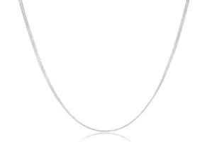 17" Choker Herringbone Chain - Sterling