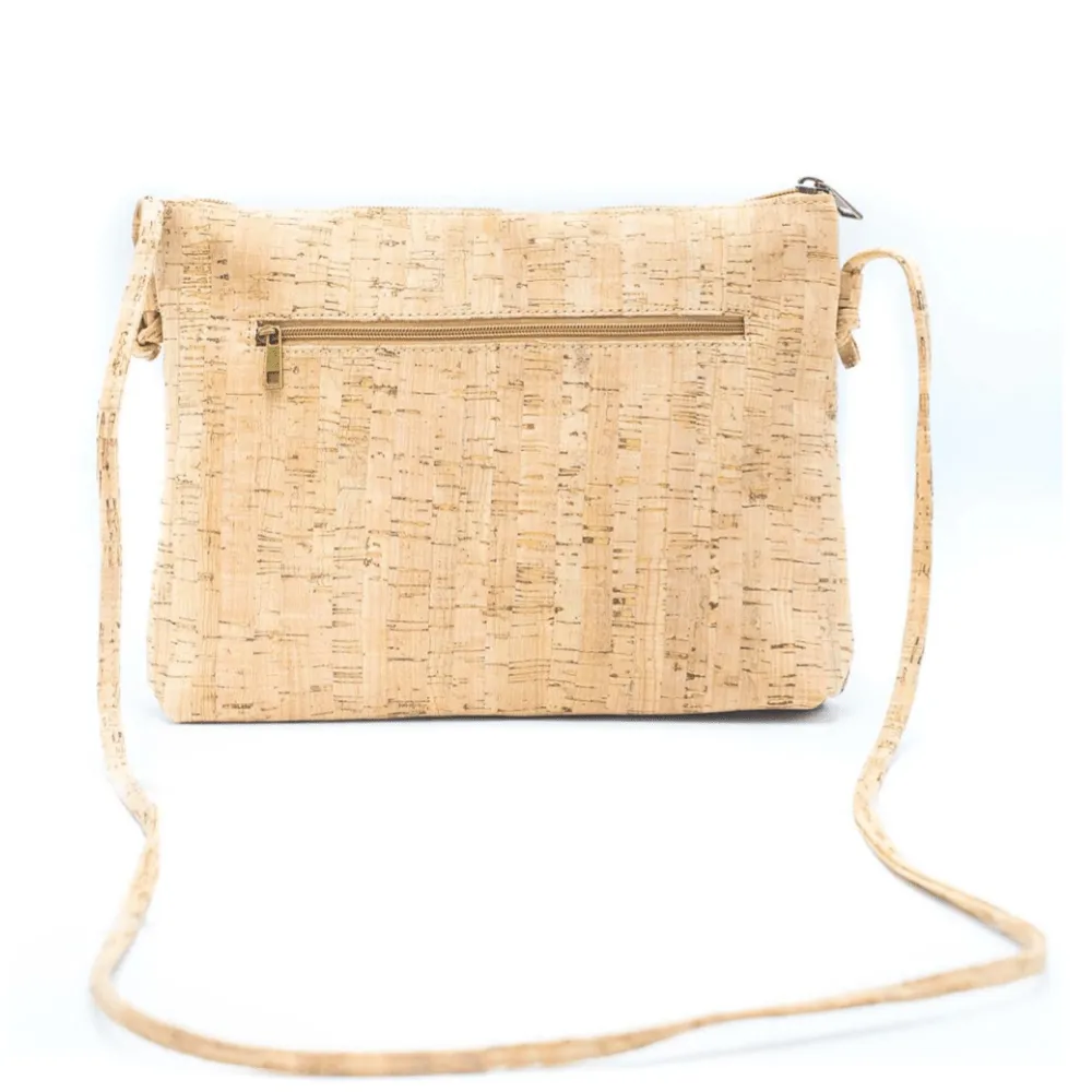 Autumn Floral Cork Crossbody Bag