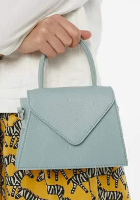 Baby Blue Cross Body Mini Tote Bag