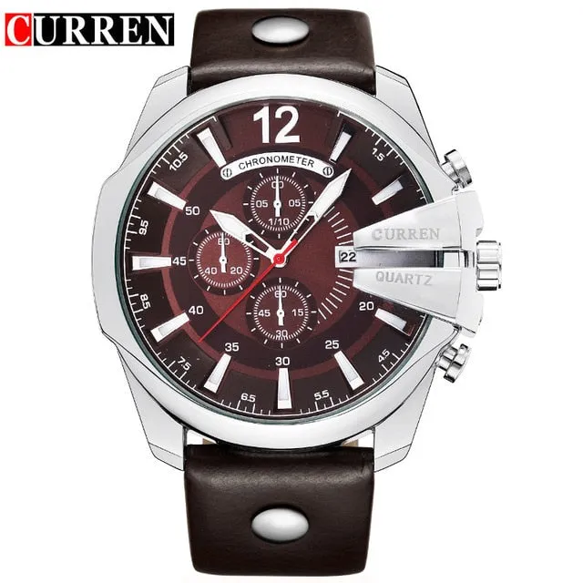CURREN LUXURY CHRONOMETER WATCH