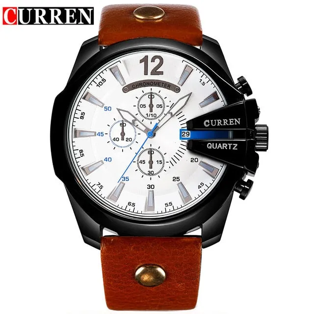 CURREN LUXURY CHRONOMETER WATCH