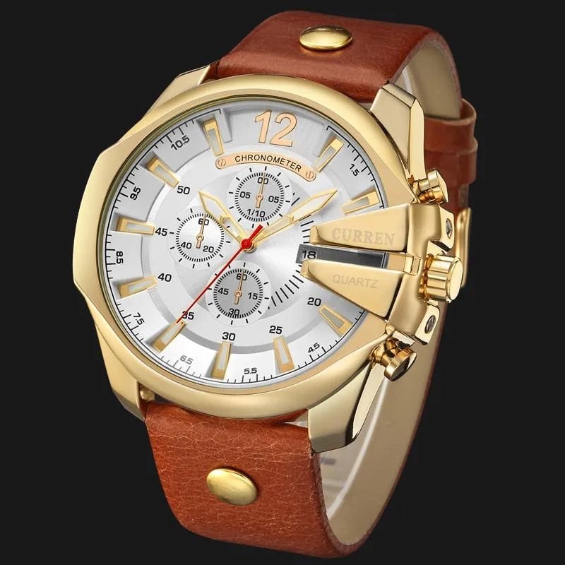 CURREN LUXURY CHRONOMETER WATCH