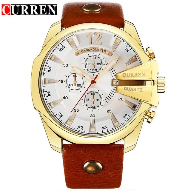 CURREN LUXURY CHRONOMETER WATCH