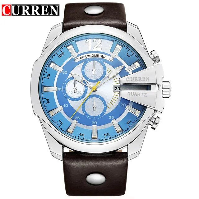 CURREN LUXURY CHRONOMETER WATCH
