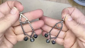 How to Make the Old World & New World Chandelier Earrings by Deb Floros