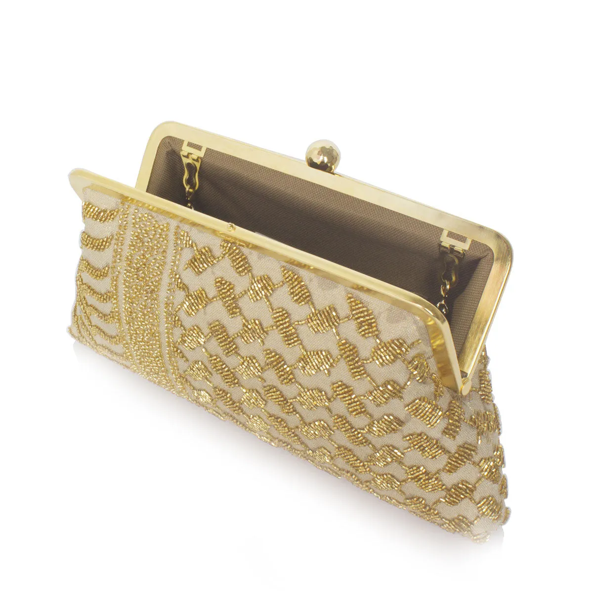 KEFFIYEH GOLD CLASSIC BAG