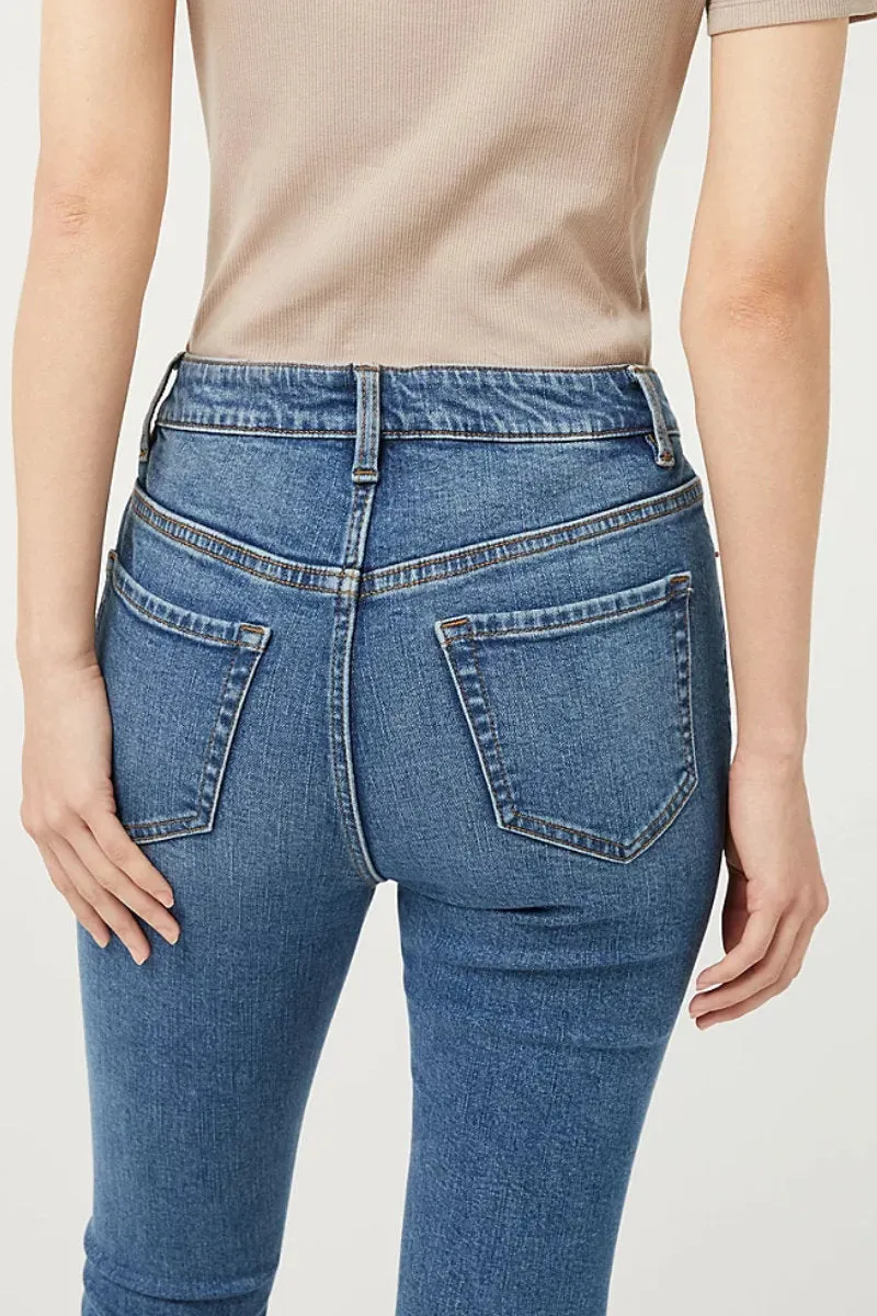 Ladies Blue Wash Ebony Skinny Jeans