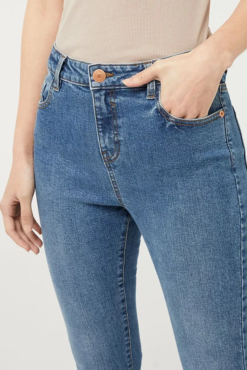 Ladies Blue Wash Ebony Skinny Jeans