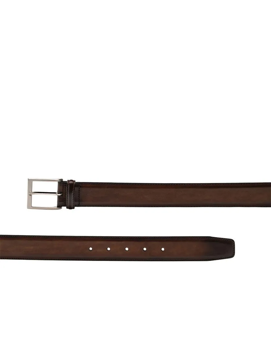 Magnanni Viento Belt in Tabaco
