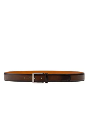 Magnanni Viento Belt in Tabaco