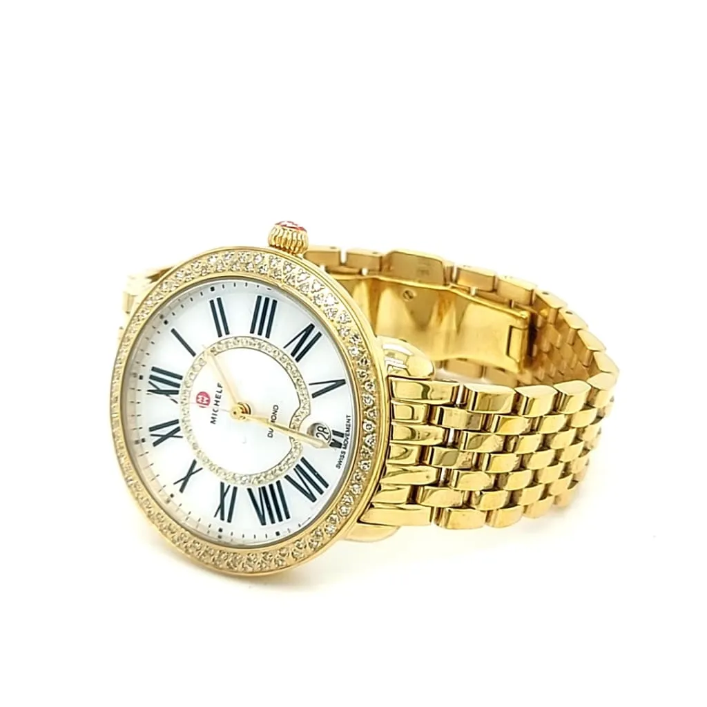 Michele Diamond Gold watch at Regard Jewelry in Austin, Texas