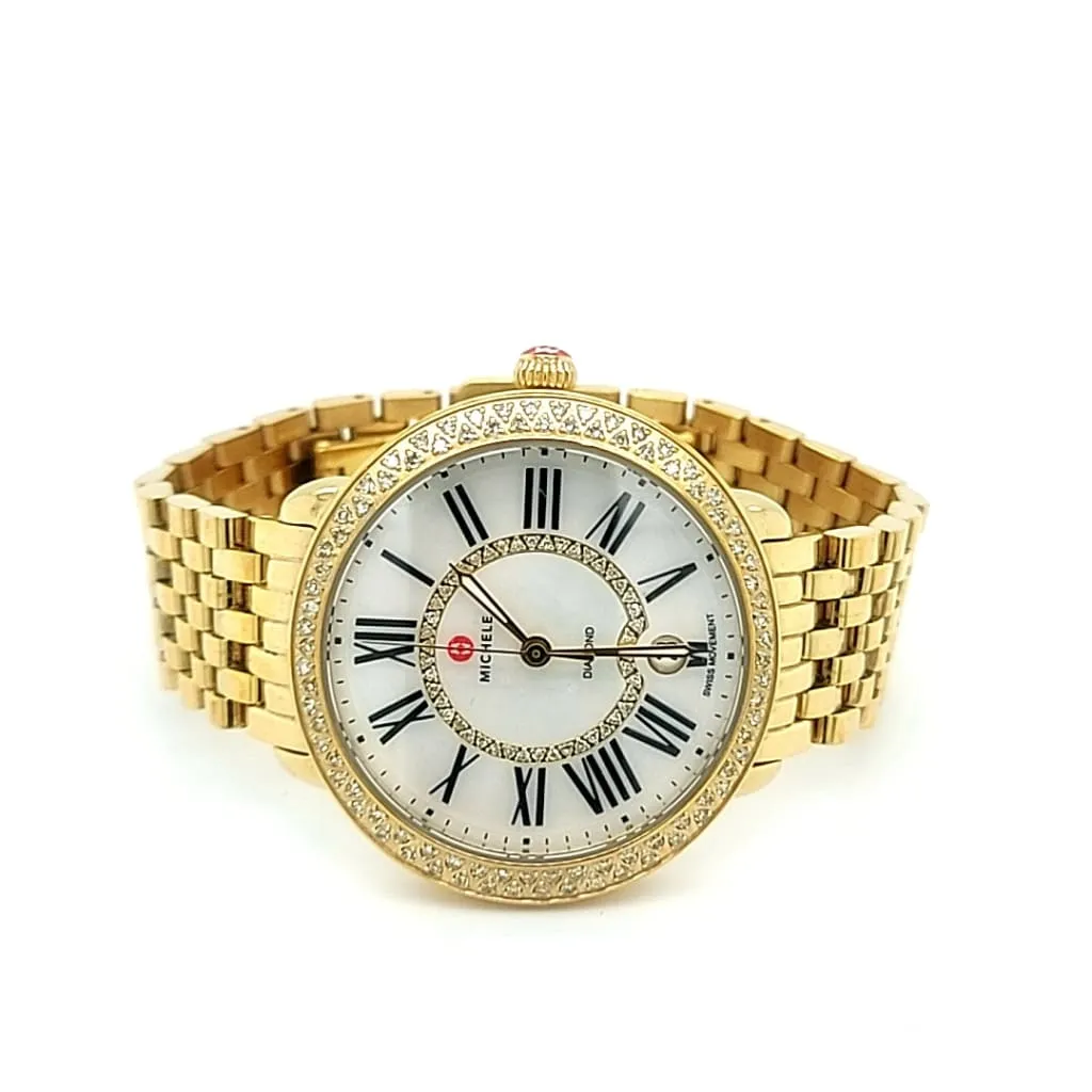 Michele Diamond Gold watch at Regard Jewelry in Austin, Texas