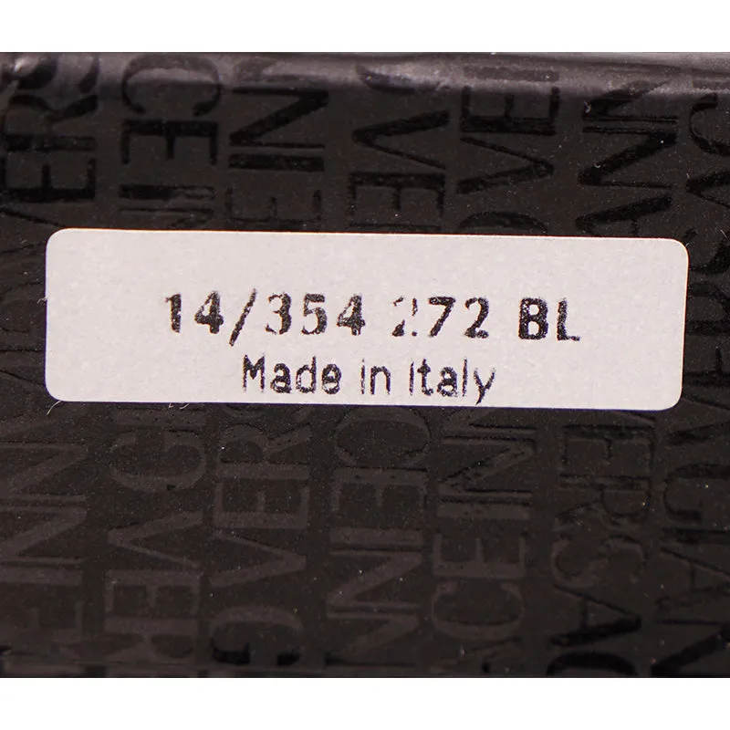 NEW 1990's GIANNI VERSACE Vintage Black Nylon MEDUSA Croc Embossed CROSSBODY BAG