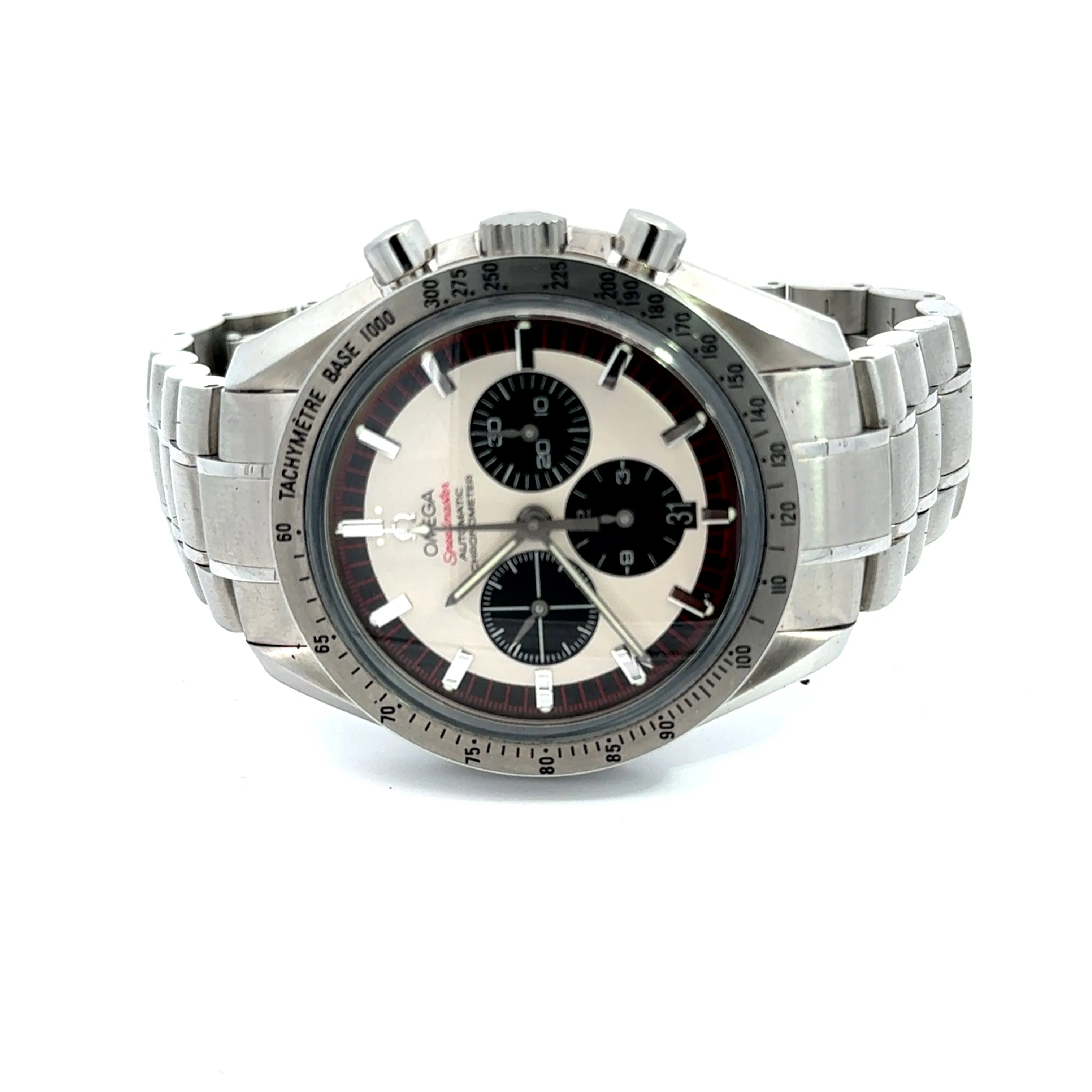 Omega Speedmaster Schumacher Legend Chronograph Men’s Watch Regard Jewelry Austin Texas