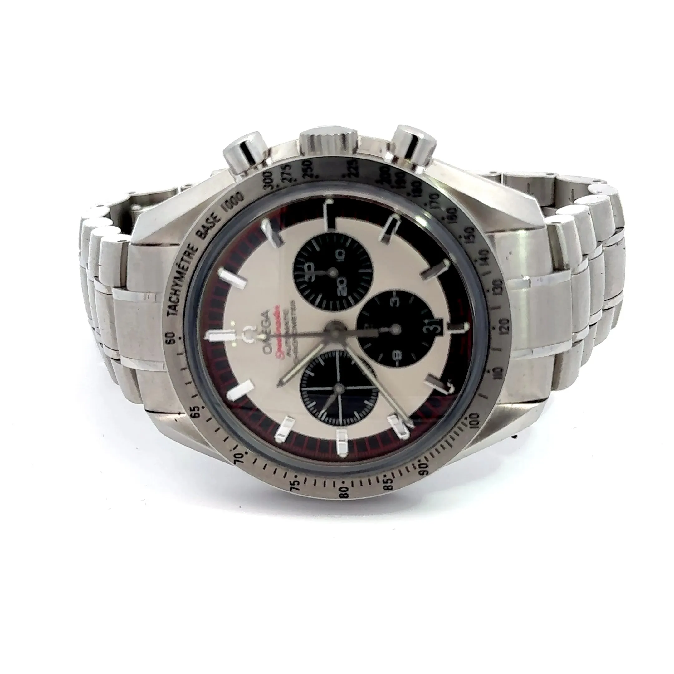 Omega Speedmaster Schumacher Legend Chronograph Men’s Watch Regard Jewelry Austin Texas