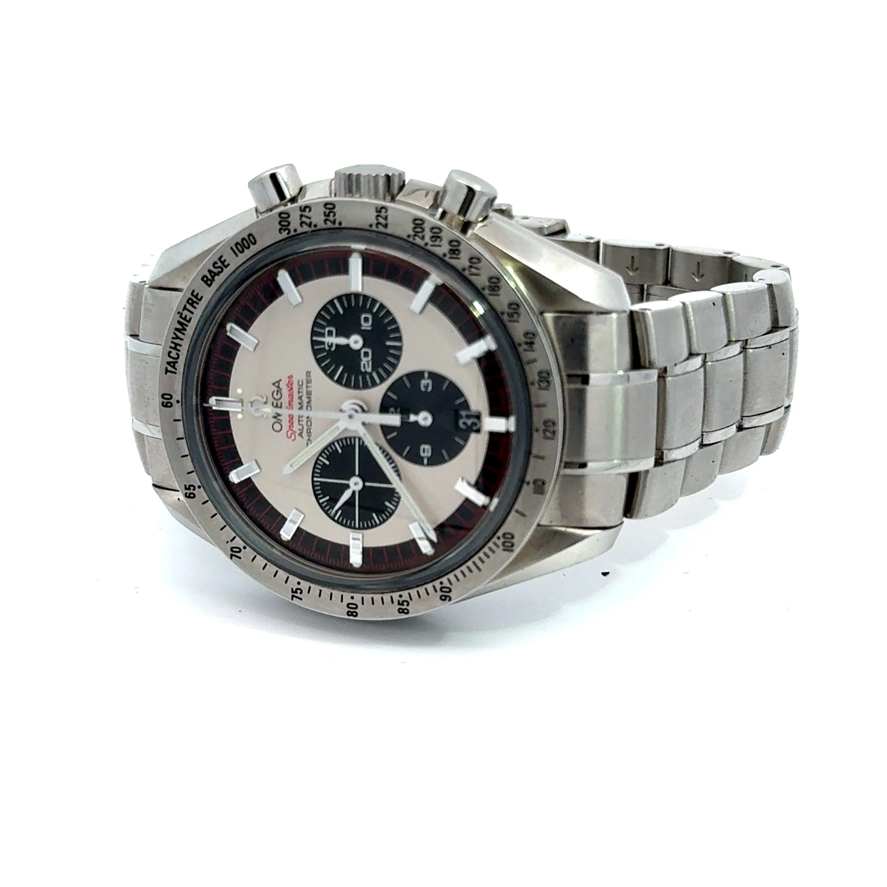 Omega Speedmaster Schumacher Legend Chronograph Men’s Watch Regard Jewelry Austin Texas