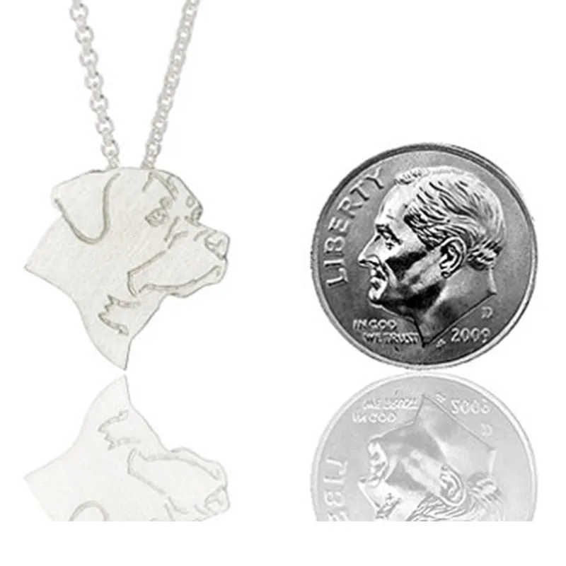 Rottweiler Necklace, Choker, Pendant, Charm, Jewelry, Long Necklaces, Dog Charm For Women, Party Gifts