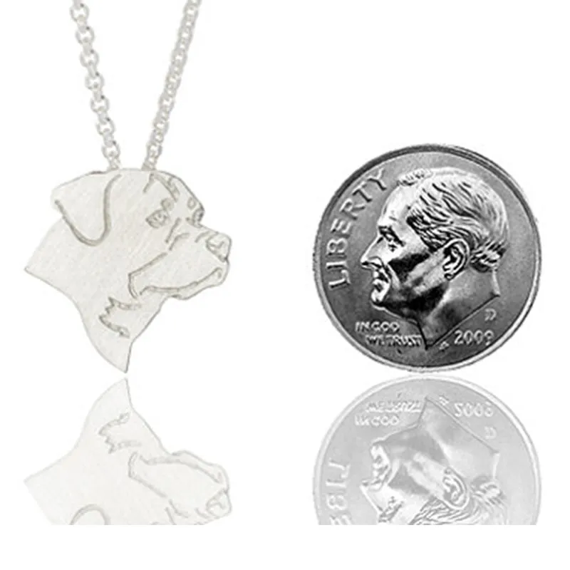 Rottweiler Necklace, Choker, Pendant, Charm, Jewelry, Long Necklaces, Dog Charm For Women, Party Gifts