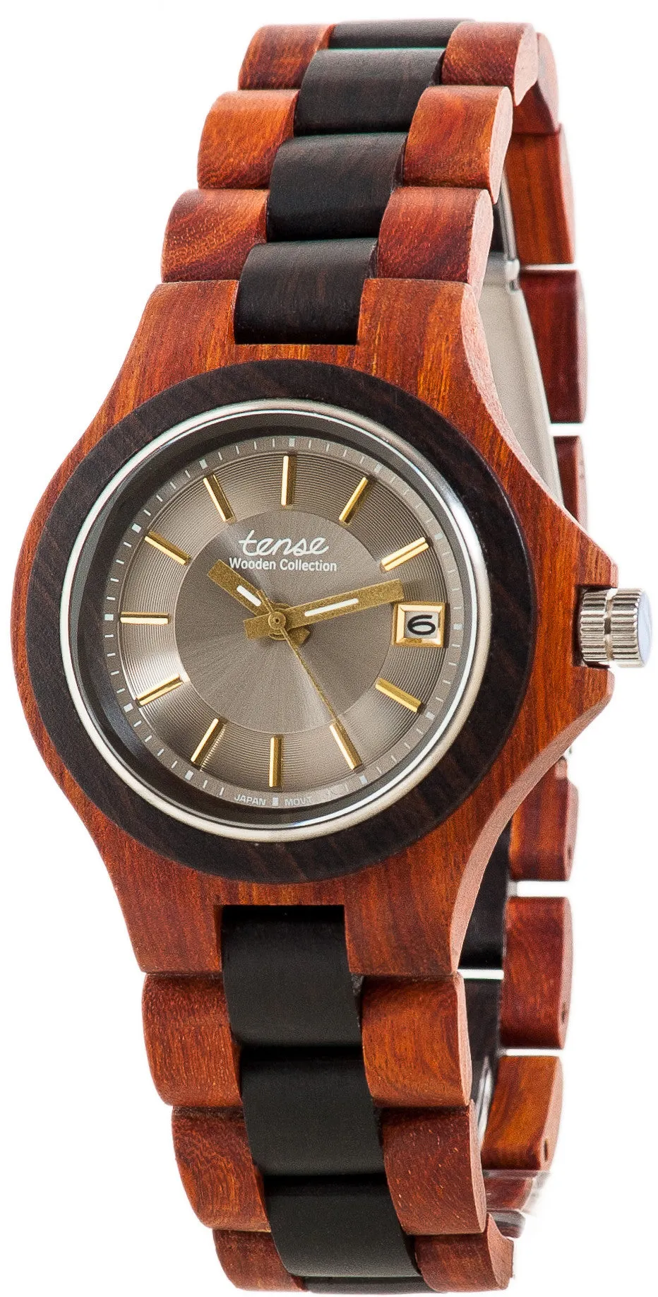 Tense Wooden Watch - Metro G4302SD