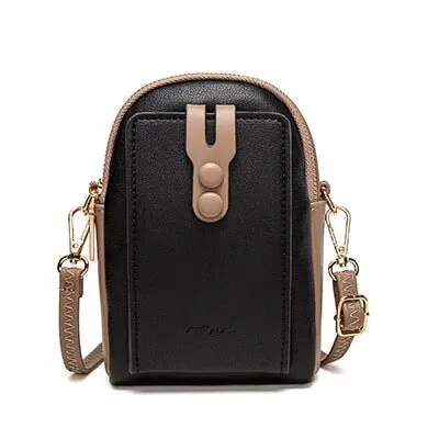 Wholesale Black PU Leather Messenger Bag JDC-SD-Huob002